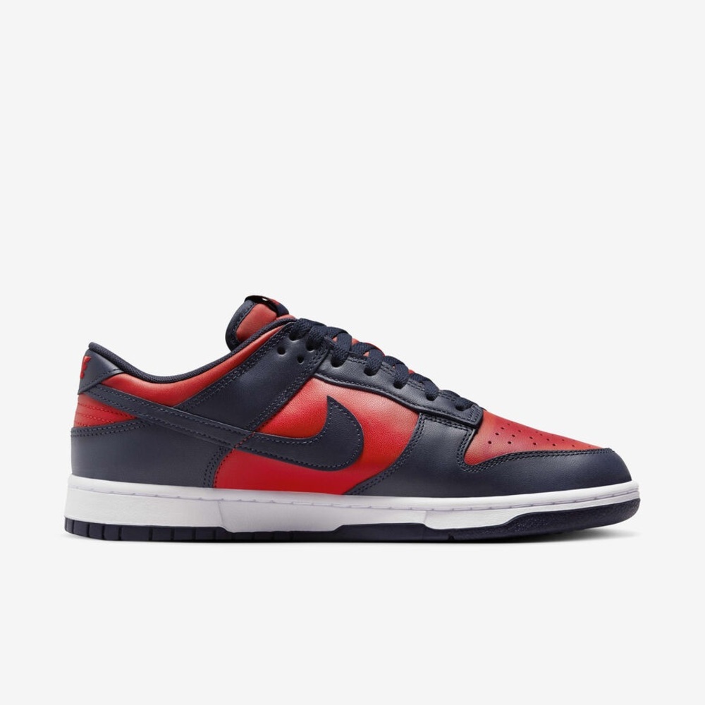 NEW - Nike Dunk Low Retro - Men’s 9 - Red/Navy - Never Worn - Picture 2 of 7